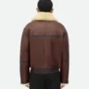 Blouson de aviador de piel de oveja