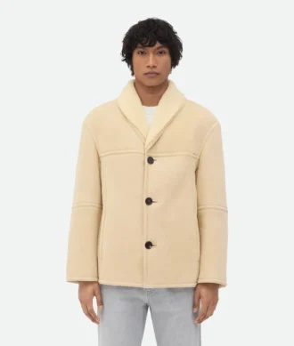 Blouson de piel de oveja merina