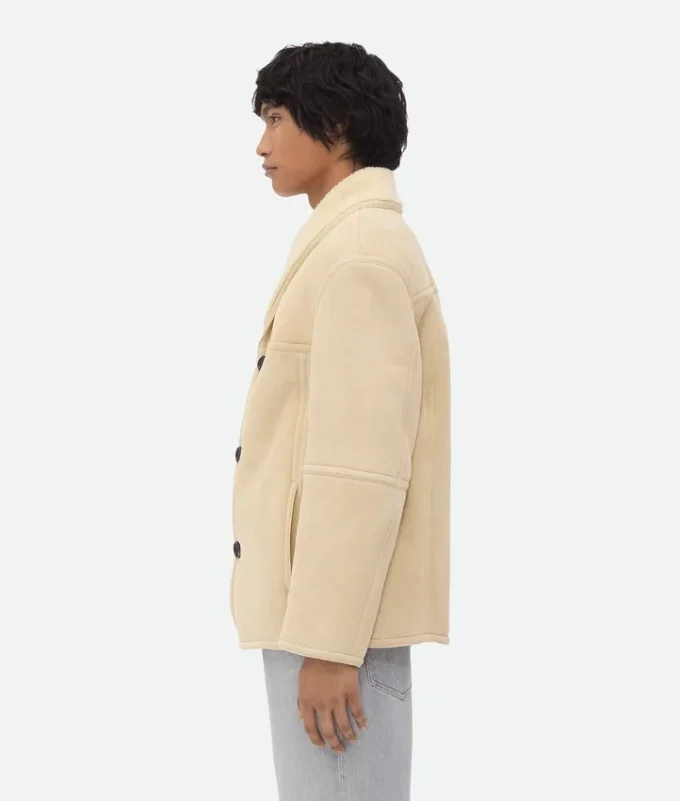 Blouson de piel de oveja merina