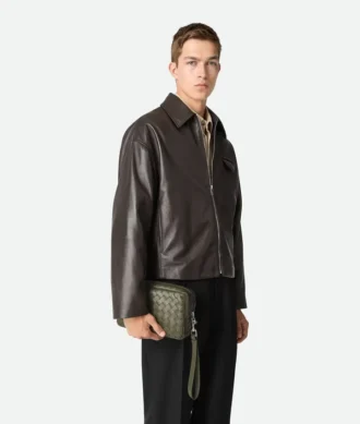 Bolsa Intrecciato con correa de muñeca