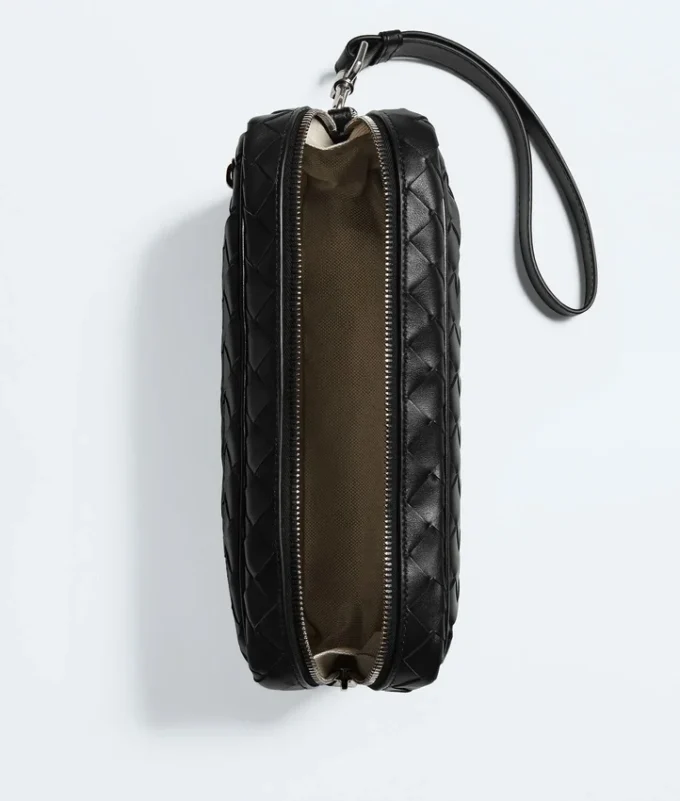 Bolsa Intrecciato con correa de muñeca