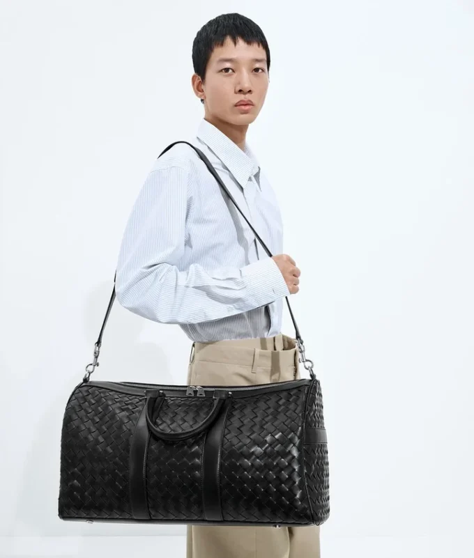 Bolso de viaje Intrecciato