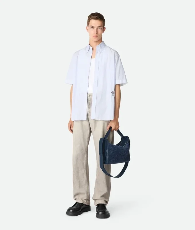 Bolso Intrecciato Tribeca con asa superior