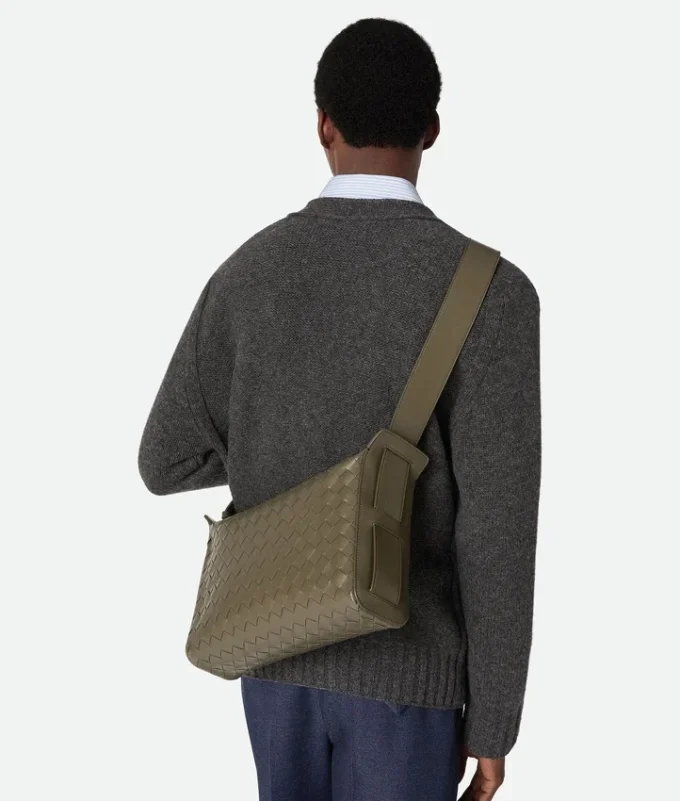 Bolso Intrecciato Tribeca con asa superior