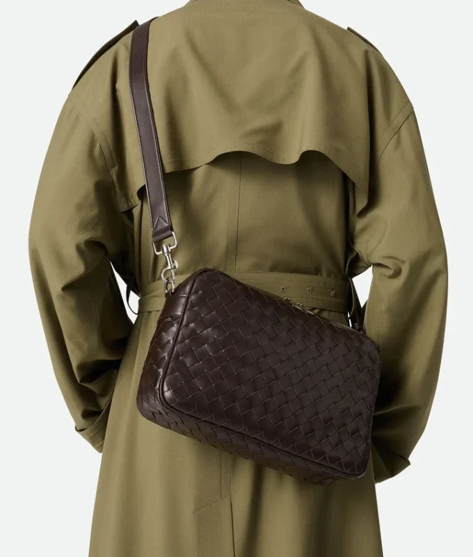 Bolso para cámara Intrecciato