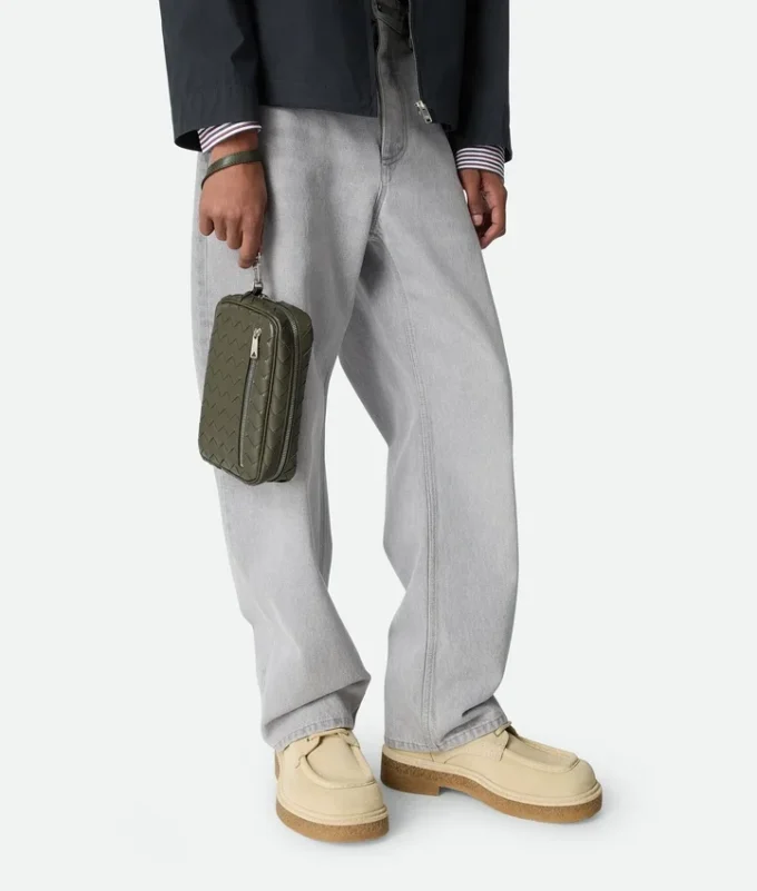 Bolso pequeño Intrecciato con correa de muñeca