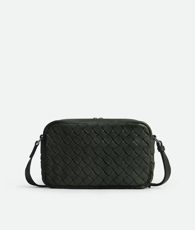 Bolso pequeño para cámara Intrecciato