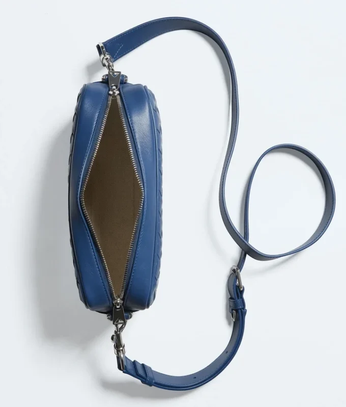 Bolso pequeño para cámara Intrecciato