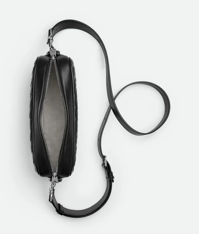 Bolso pequeño para cámara Intrecciato