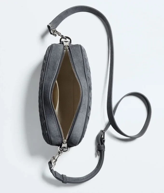 Bolso pequeño para cámara Intrecciato