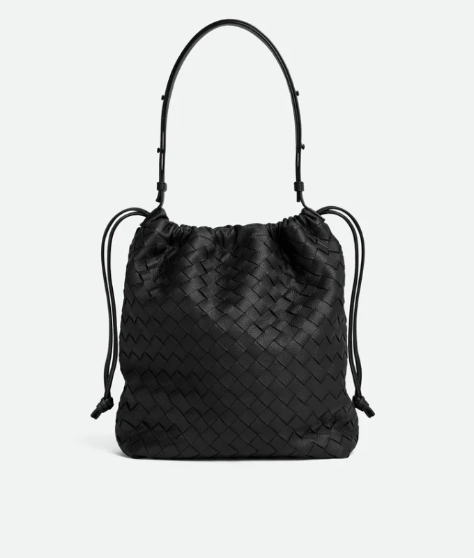 Bolso tipo cubo Intrecciato Biblioteca