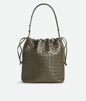 Bolso tipo cubo Intrecciato Biblioteca