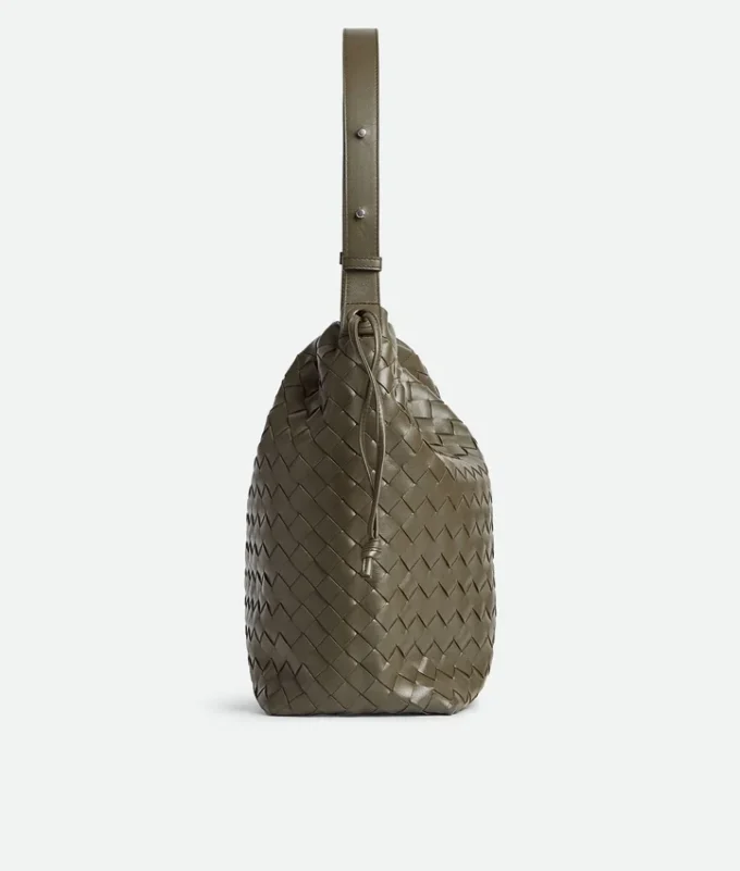 Bolso tipo cubo Intrecciato Biblioteca