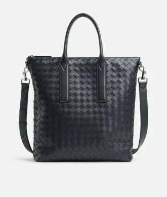 Bolso tote Intrecciato con cremallera y diseño vertical