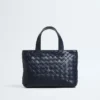 Bolso tote mini Intrecciato con cremallera
