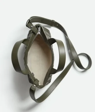 Bolso tote mini Intrecciato con cremallera