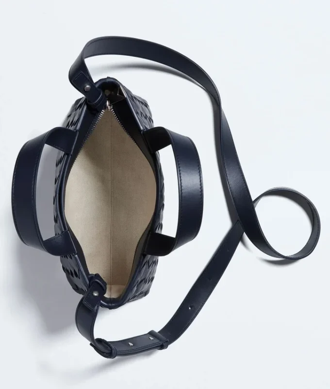 Bolso tote mini Intrecciato con cremallera