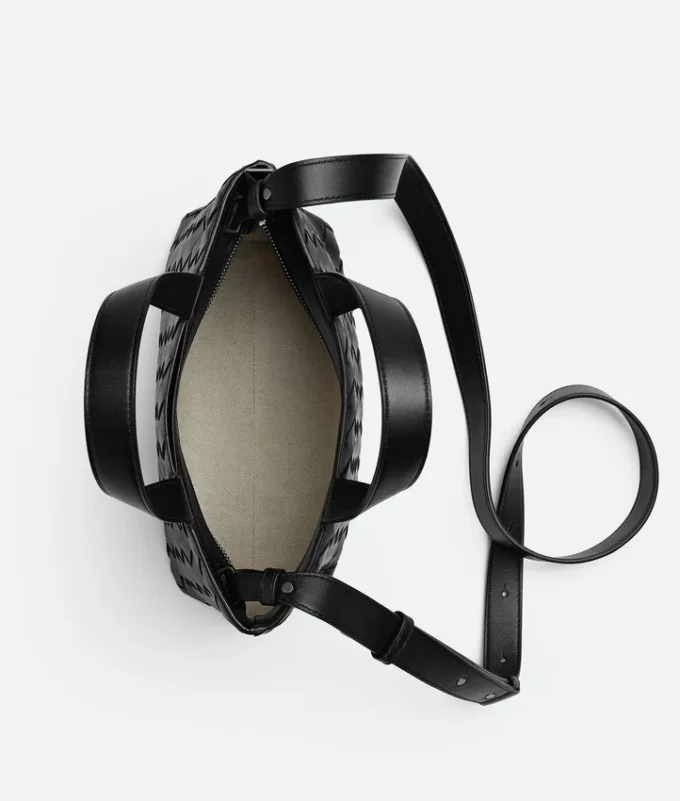 Bolso tote mini Intrecciato con cremallera