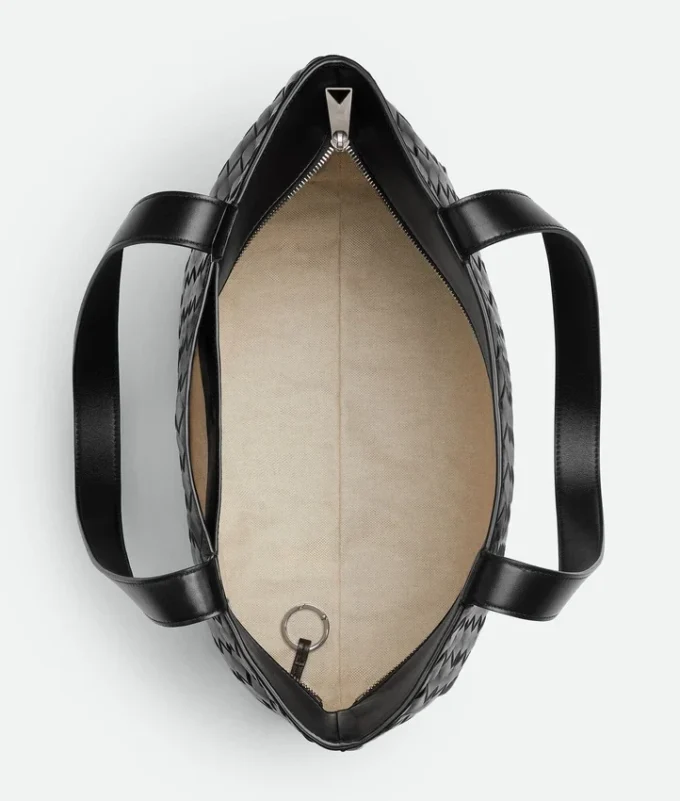 Bolso tote pequeño con cremallera Intrecciato