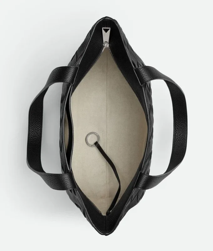 Bolso tote pequeño con cremallera Intrecciato