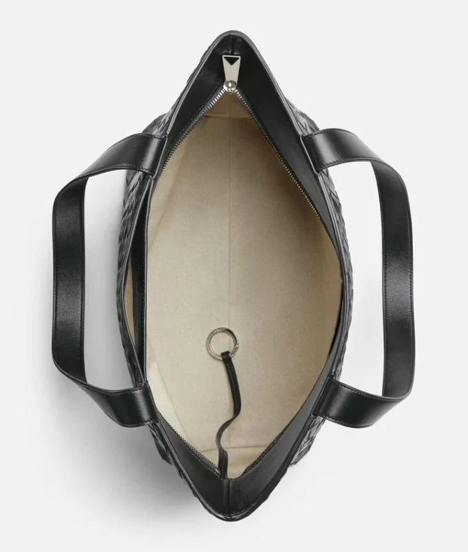 Bolso tote pequeño con cremallera Intrecciato