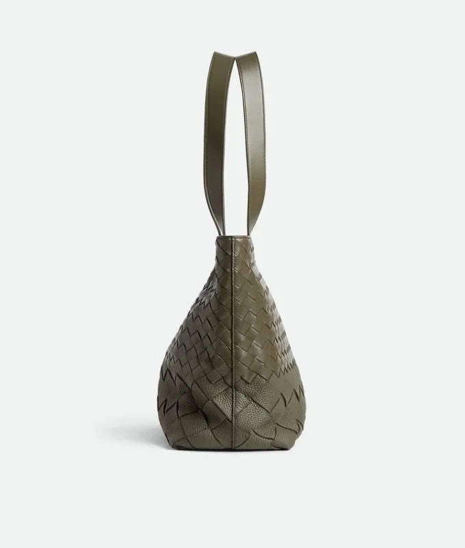 Bolso tote pequeño con cremallera Intrecciato