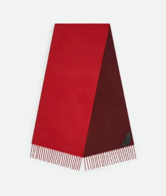 Bufanda de cachemira bicolor