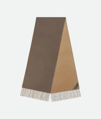 Bufanda de cachemira bicolor