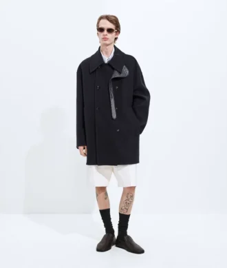 Caban de doble cachemira