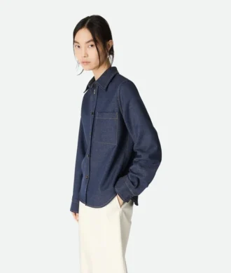 Camisa de lana jaspeada