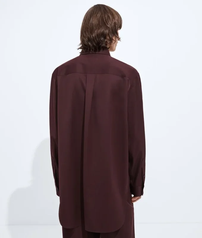 Camisa de lana ligera