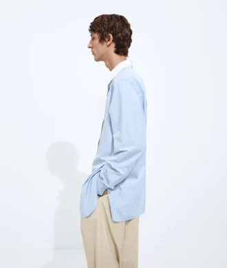 Camisa de popelín a rayas