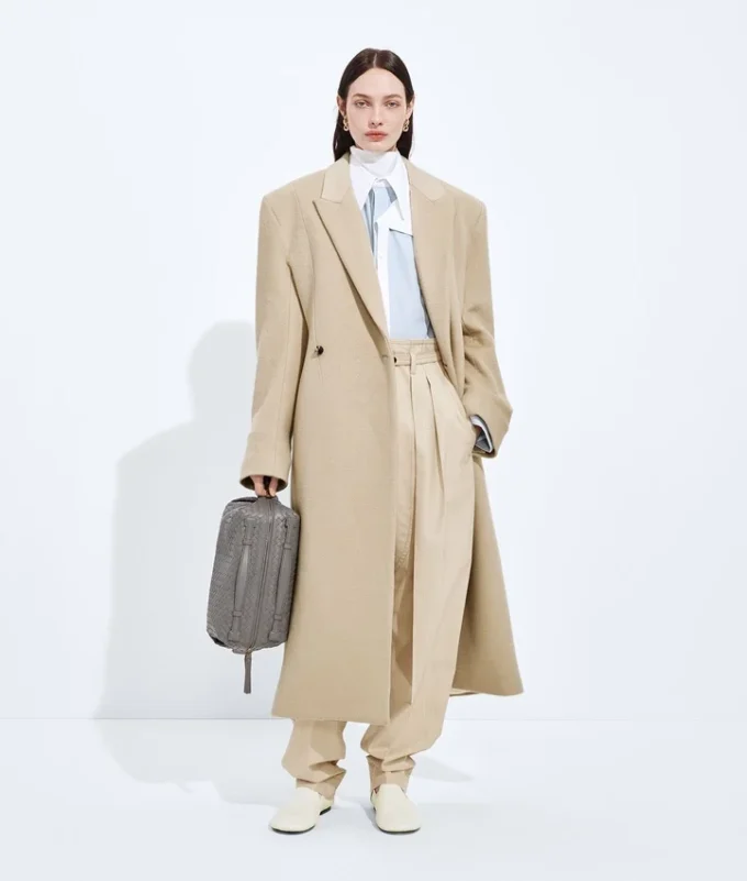 Camisa Oxford de algodón con cinturón