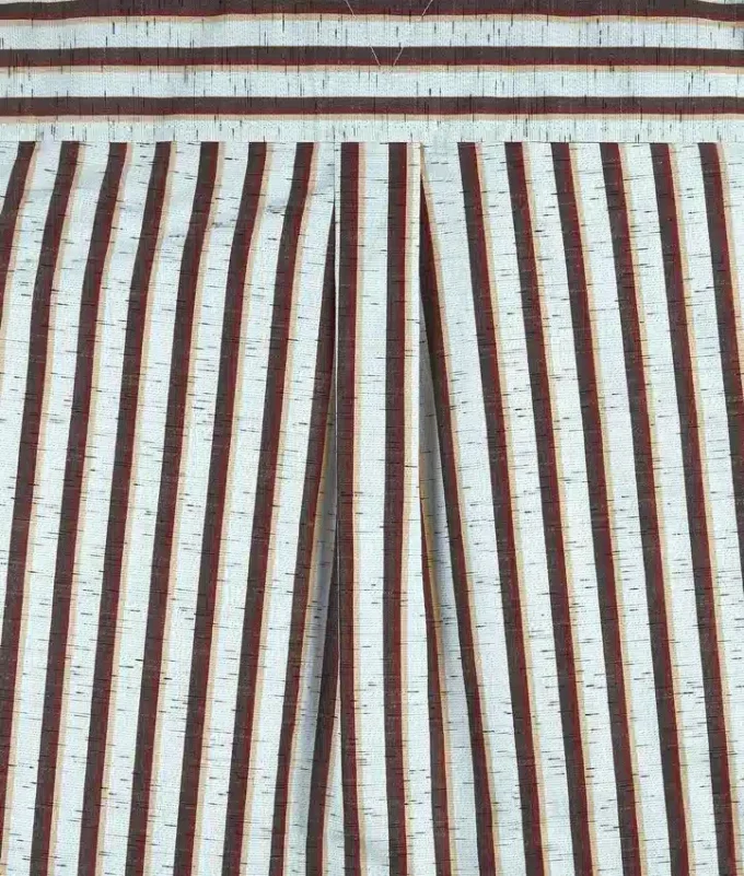 Camisas a rayas de algodón y lino