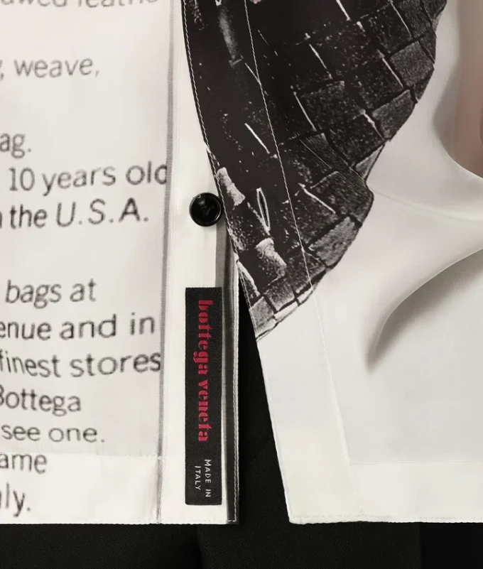 Camisas estampadas de seda