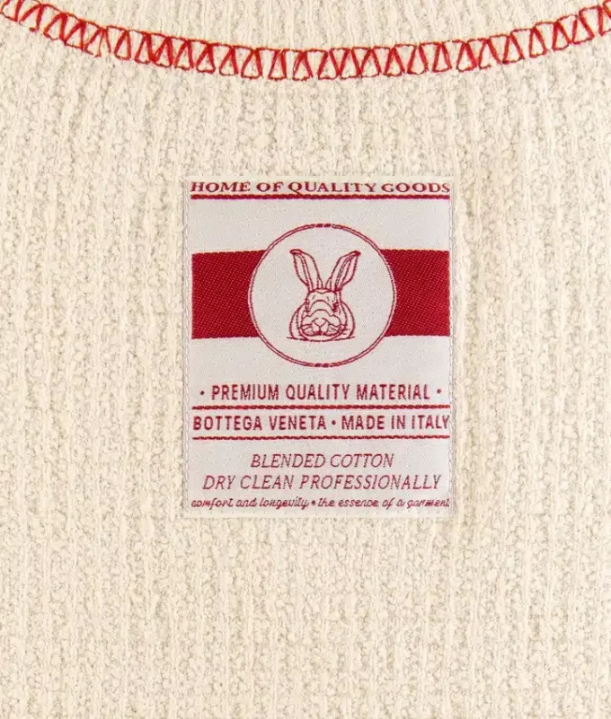 Camiseta de algodón tipo waffle