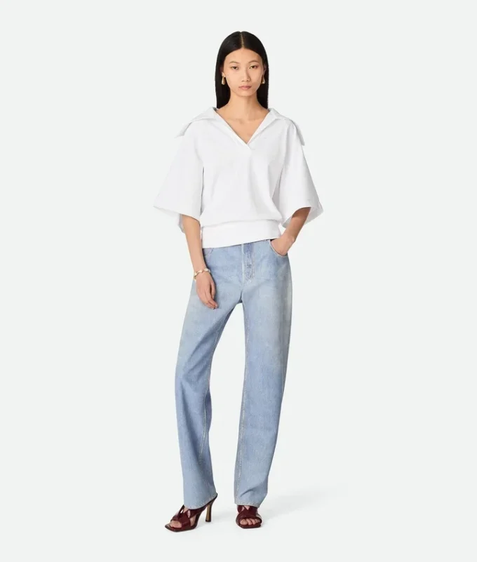 Camiseta de jersey de algodón