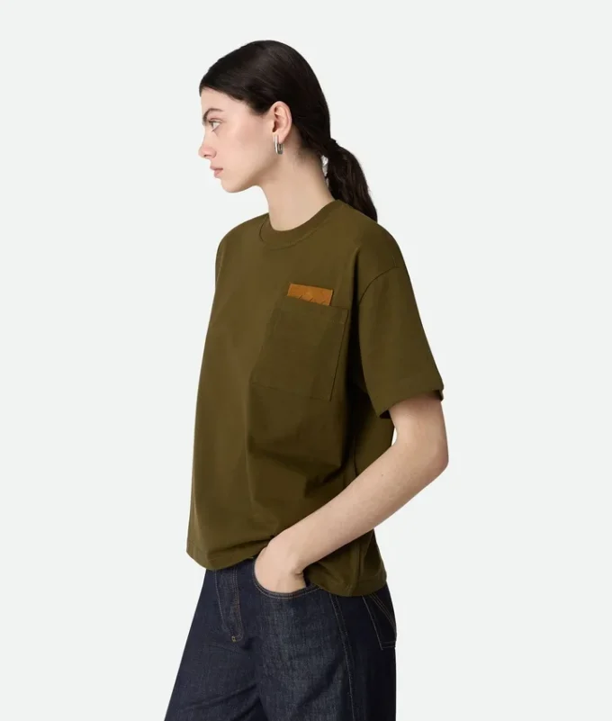 Camiseta de jersey de algodón