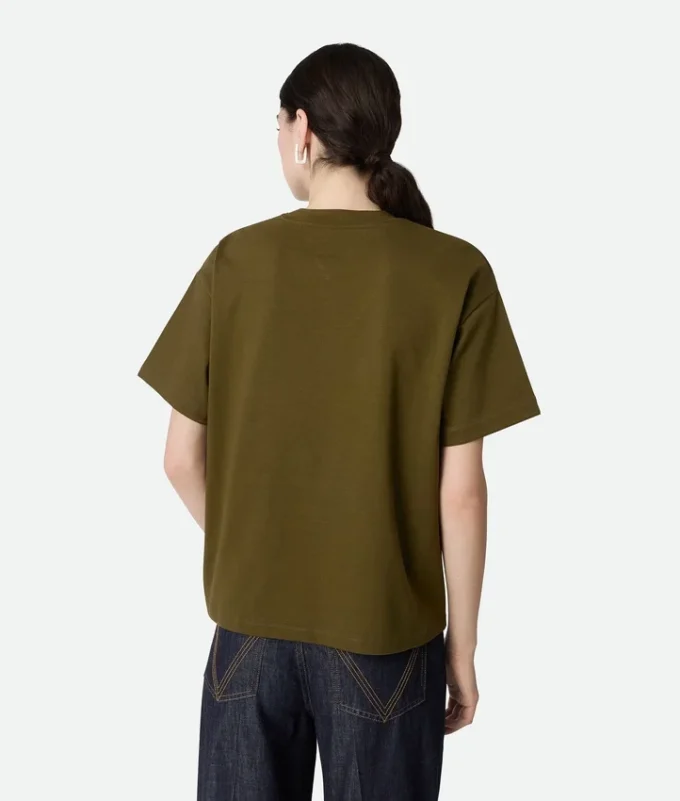 Camiseta de jersey de algodón