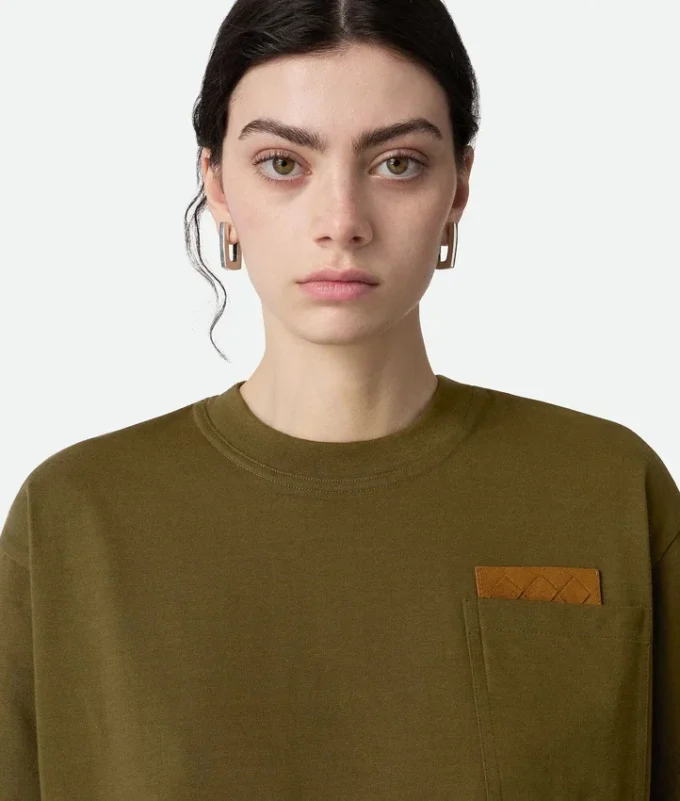 Camiseta de jersey de algodón