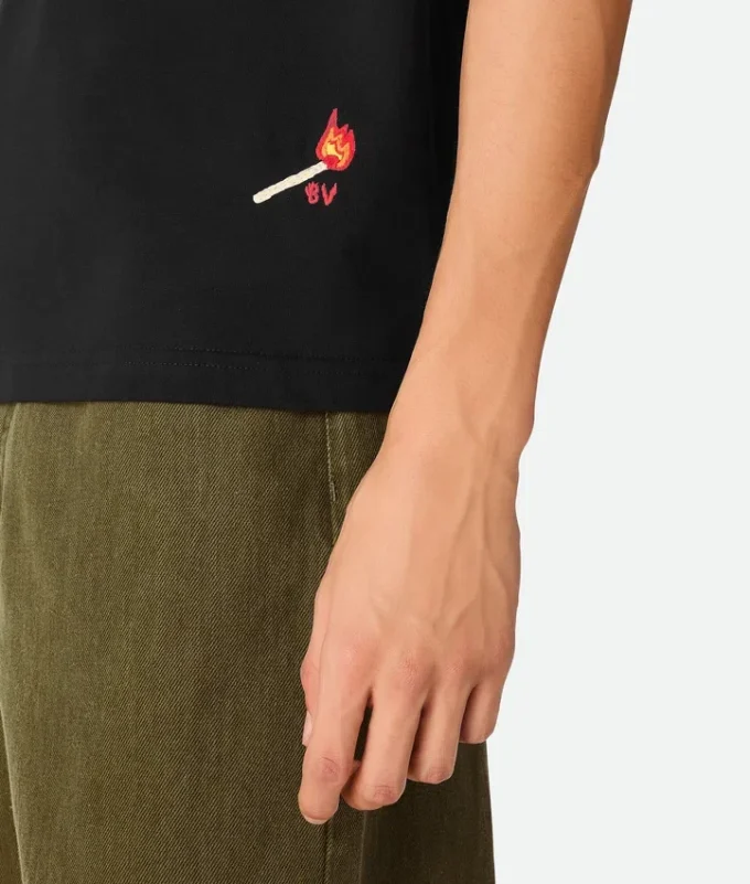 Camiseta de jersey de algodón