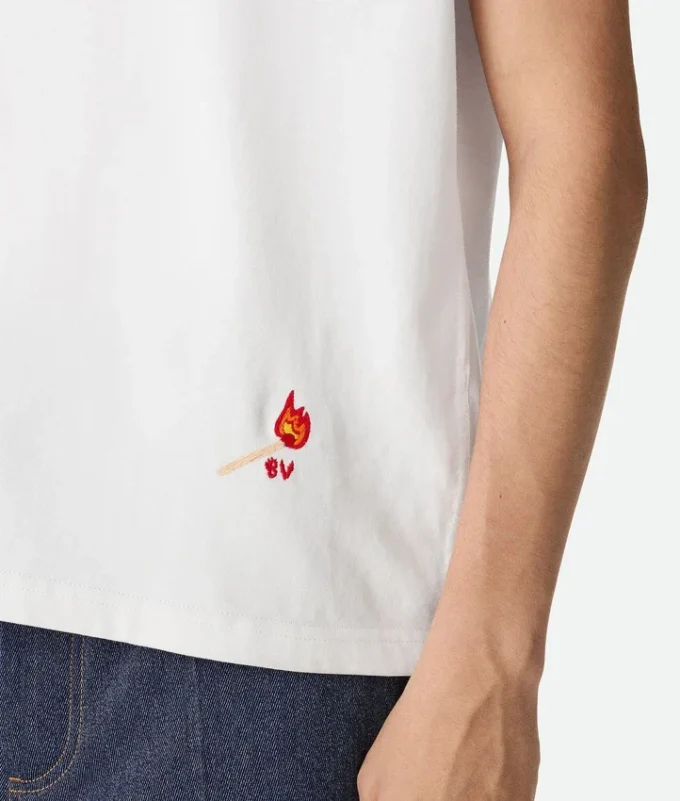 Camiseta de jersey de algodón