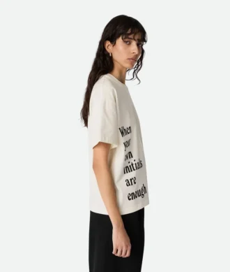 Camiseta de jersey de algodón estampado