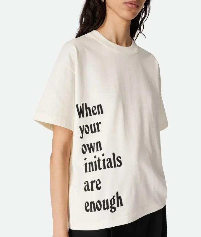 Camiseta de jersey de algodón estampado