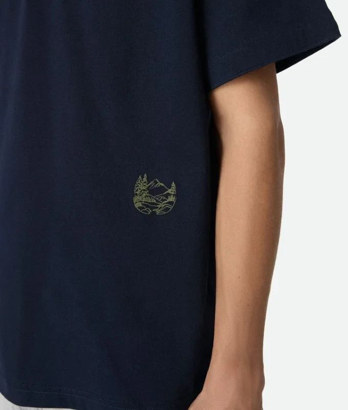 Camiseta de jersey de algodón Pima