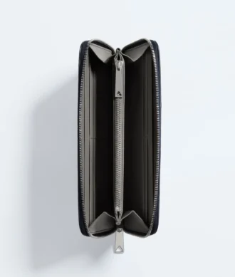 Cartera con cremallera Intrecciata