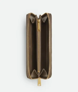 Cartera con cremallera Intrecciata