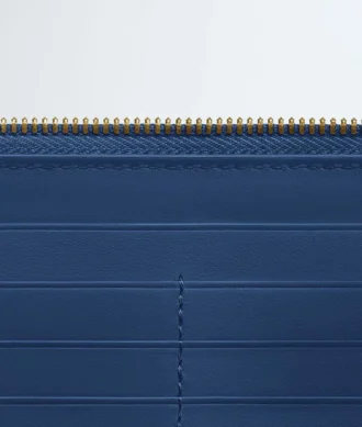 Cartera con cremallera Intrecciata