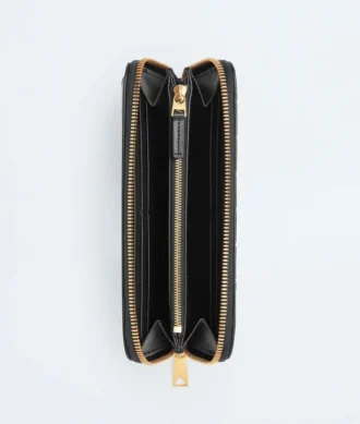 Cartera con cremallera Intrecciata