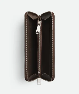 Cartera con cremallera Intrecciata